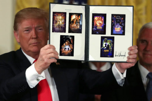 Trump Mandates Multiple Viewings Of Episodes 1-6 For Space Force