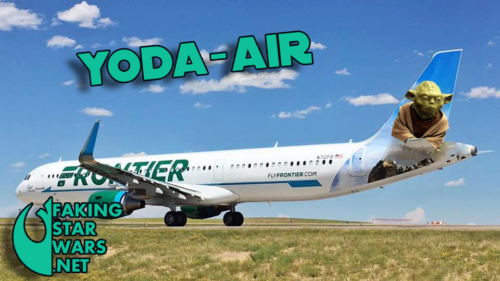 Frontier Airlines Offers Free Flights To Green Star Wars Aliens