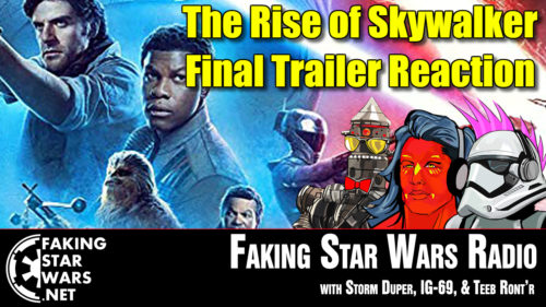 The Rise of Skywalker Final Trailer Reaction