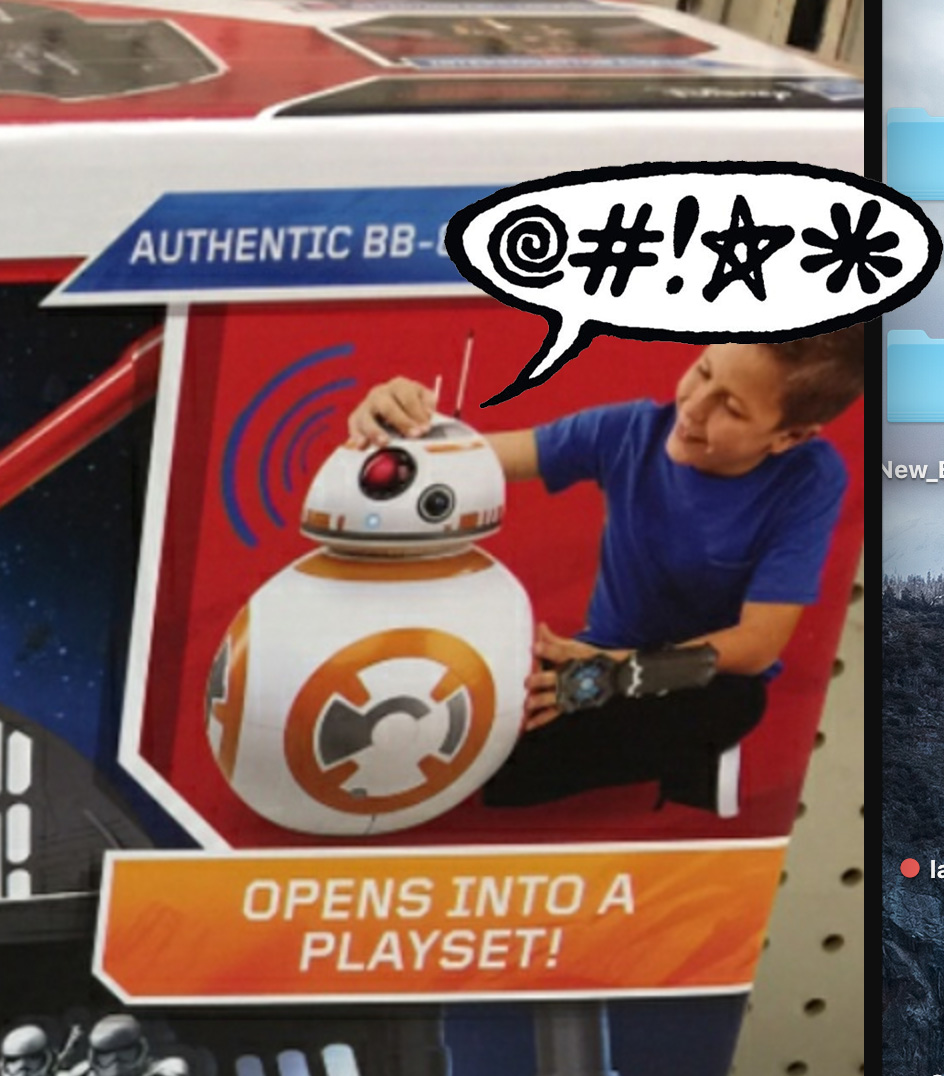 BB-8 Dialogue from Playset Reveals He’s Over Disney Star Wars