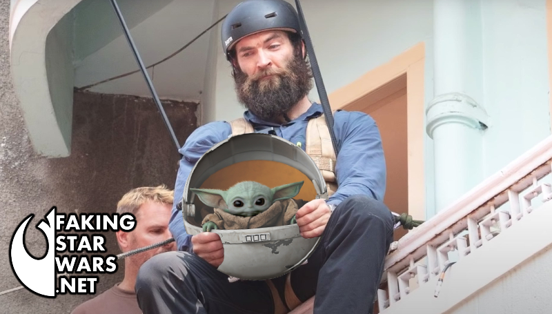 Mandalorian Director Suffers Hernia Caused By Baby Yoda Name - Faking